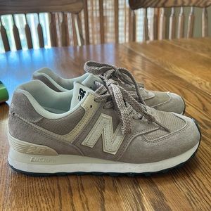 Beige New Balance Sneakers